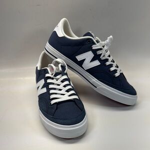 New Balance Navy and White Men's Shoes